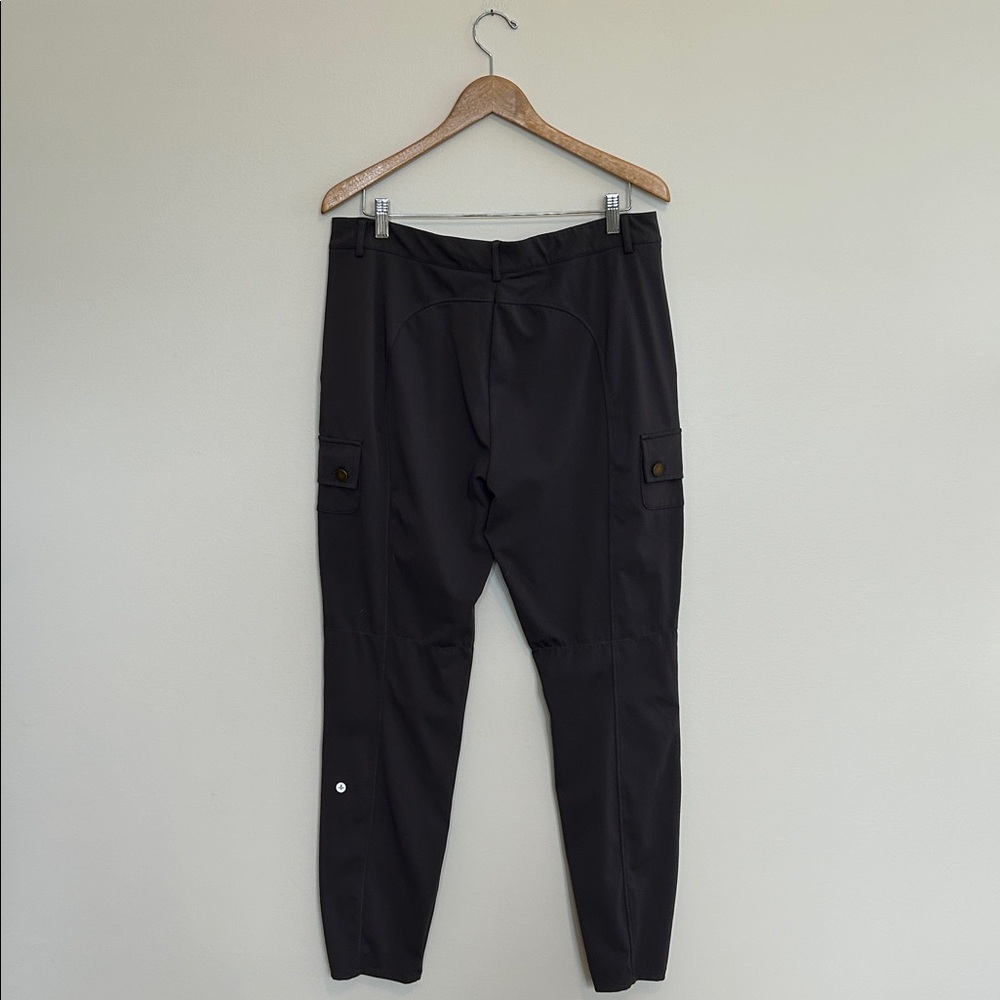 Halara Charcoal High Waisted Cargo Pants Size XL Tall - Picture 2 of 3